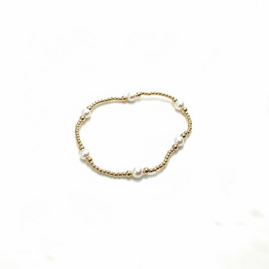 Purpoe Pearl 5MM Gold