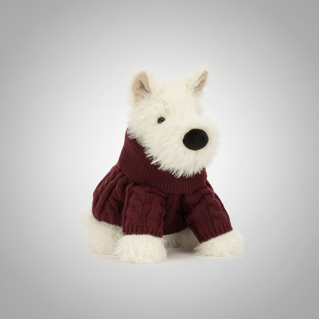 Munro Scottie Dog 'Winter Jumper'