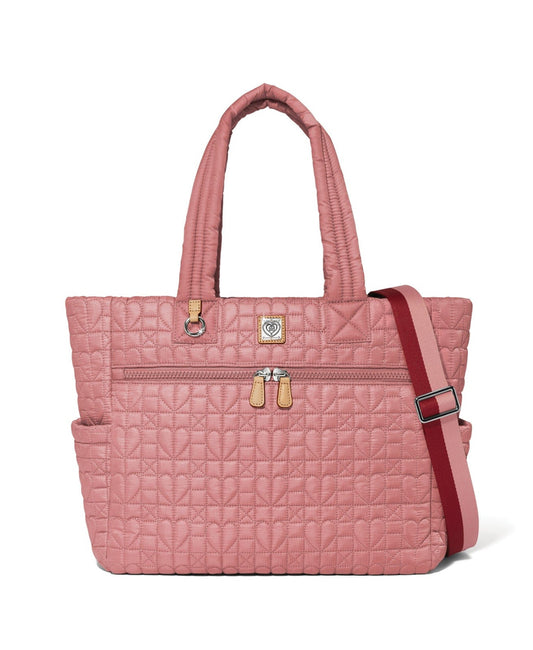 Amara Large Tote | Pink