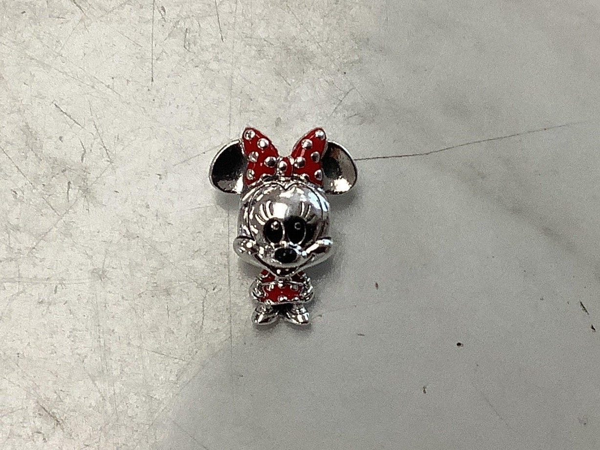Minnie Mouse Dotted Dress & Bow Charm