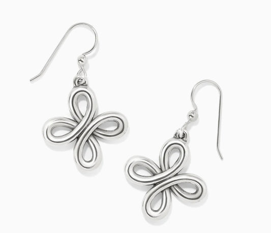 Interlok Curve French Wire Earrings