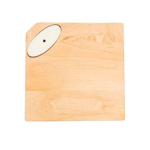 Maple Cheese Board 8x8