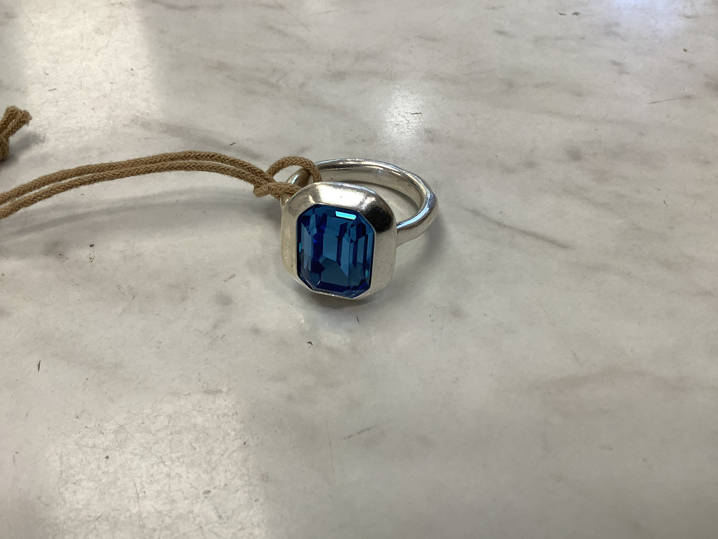 Nucleotide Ring Blue Stone