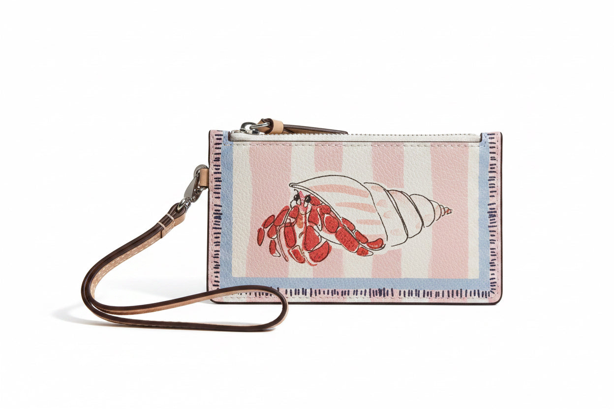 Sun & Sea Pinch me Card Pouch