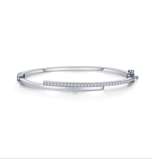 Bypass Bangle Bracelet