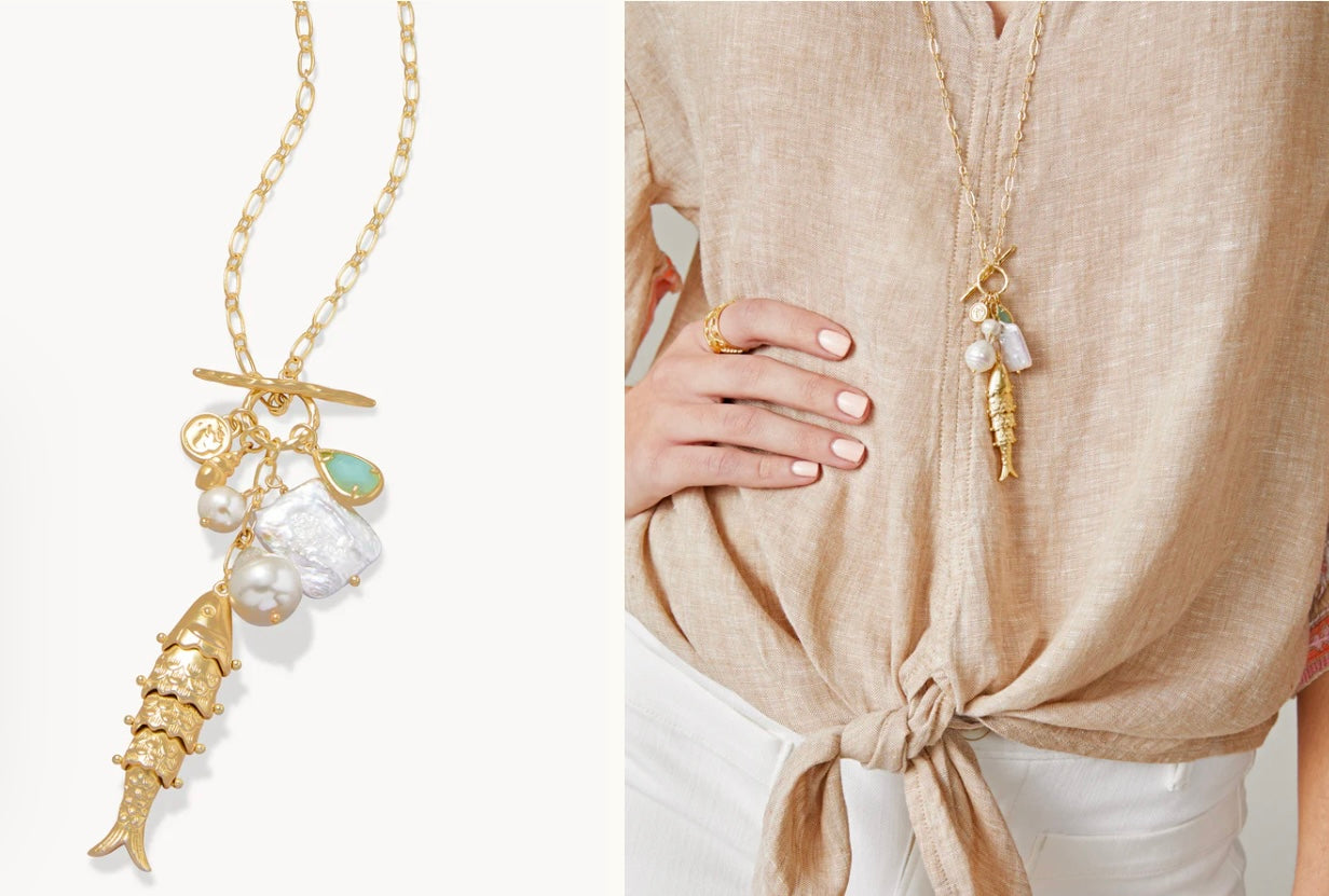 Charlie Necklace Fishy