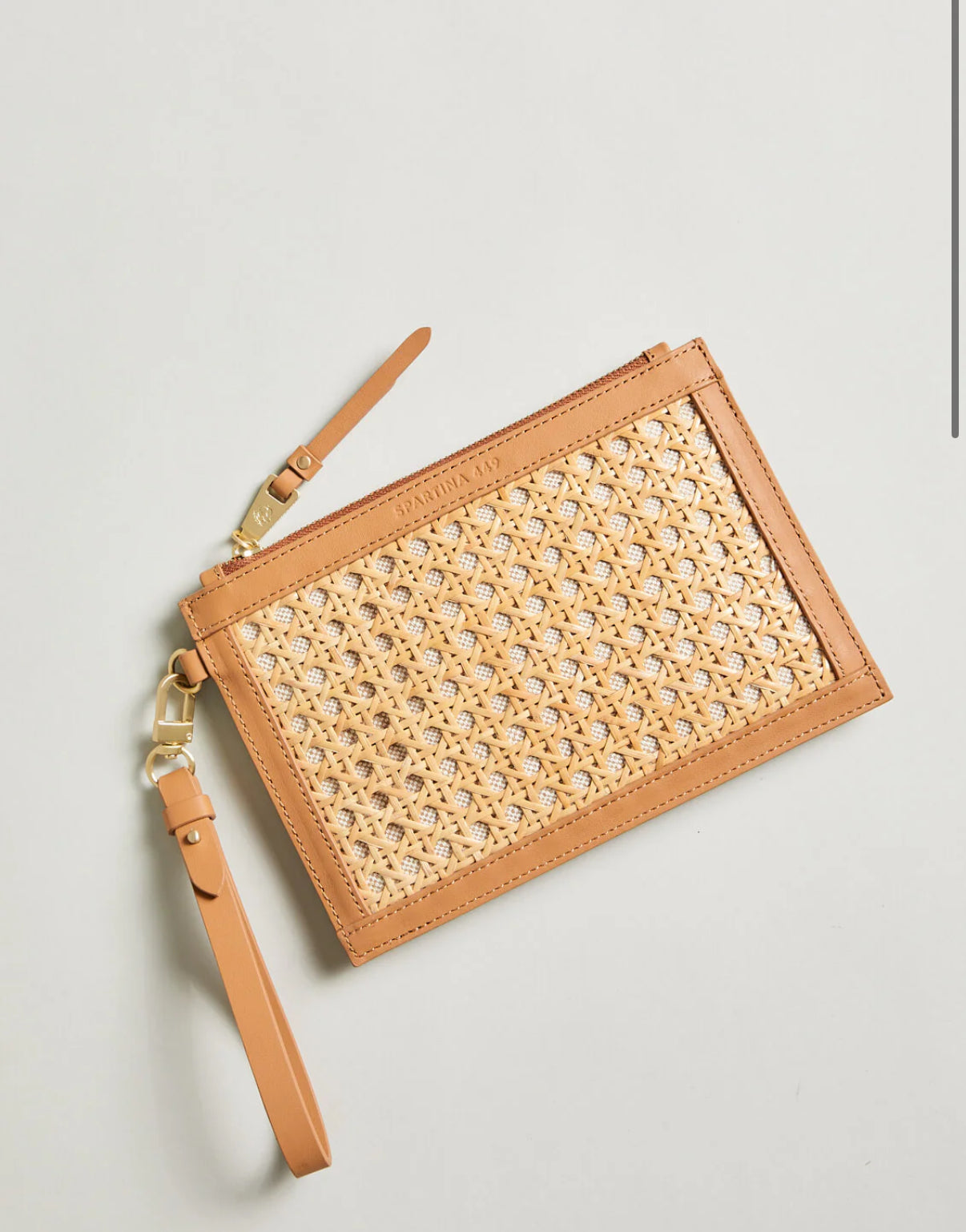 Cane Ginny Wristlet Pecan