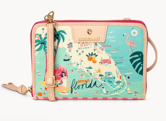 All-in- One Phone Crossbody- Florida