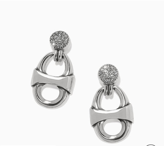 Portofino Sparkle Drop Post Earrings