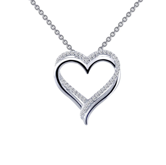 Double-Heart Pendant Necklace