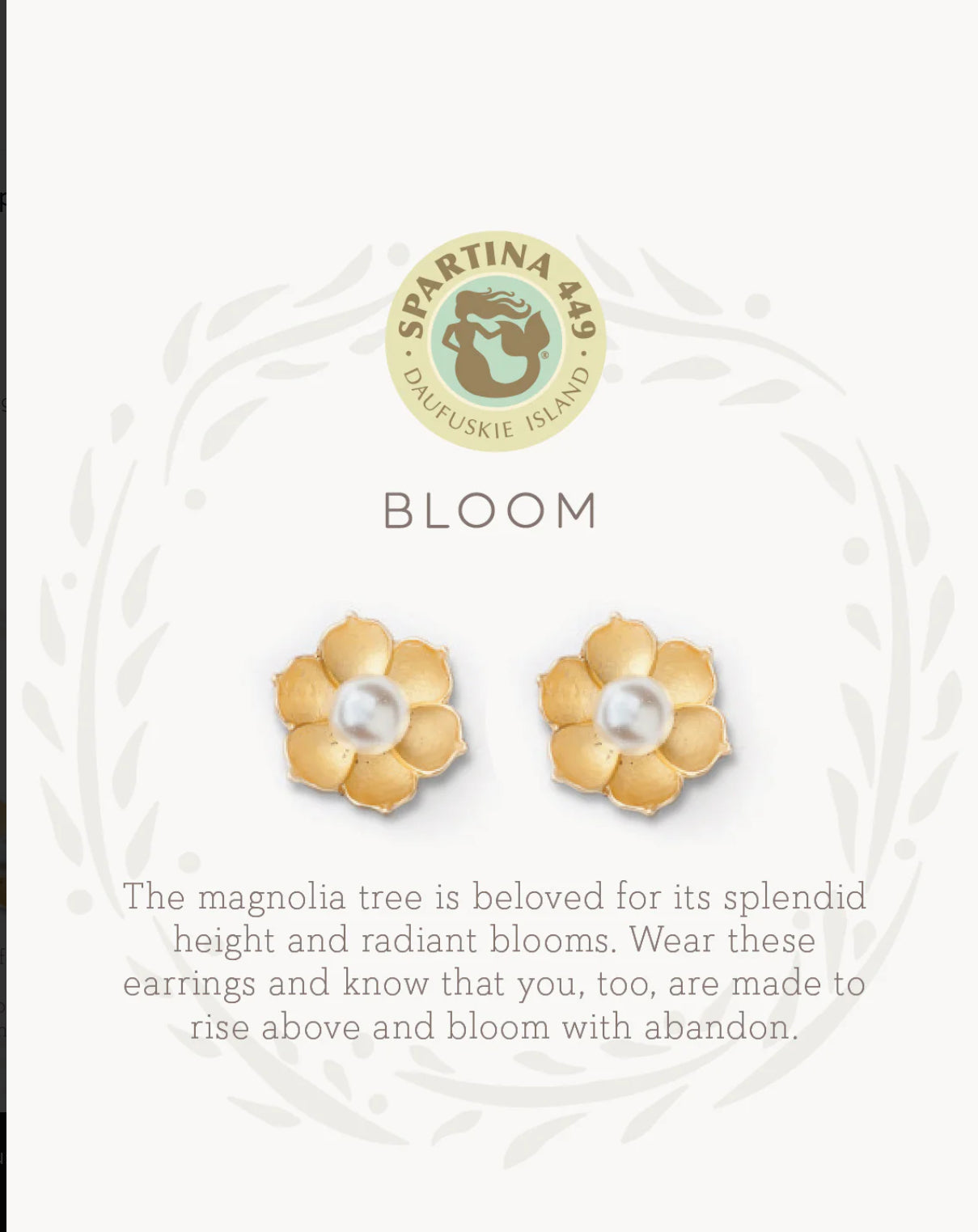 Sea La Vie Bloom Stud Earrings