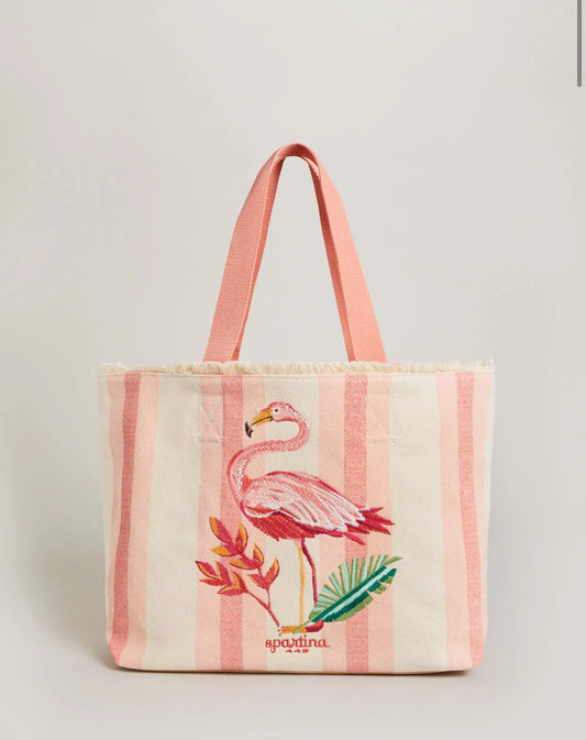 Beach Tote Tropic Flamingo