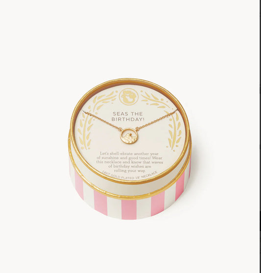 Sea La Vie Celebrate Necklace Sea Birthday