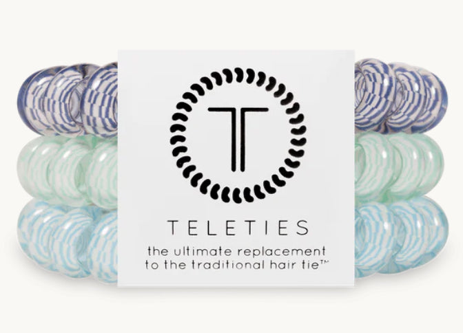 Totally Turquoise Large Hair Ties