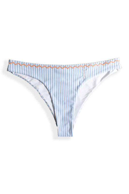 Ric Rac Bikini Bottom Chambray Seersucker
