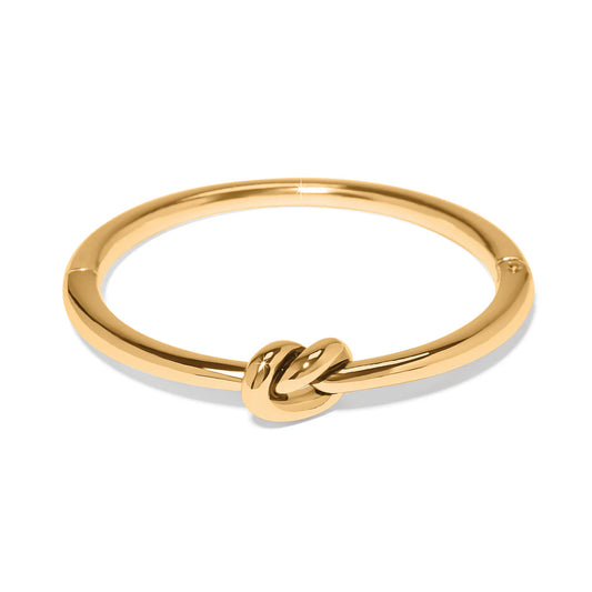 Brighton Interlok Single Knot Hinged Bangle