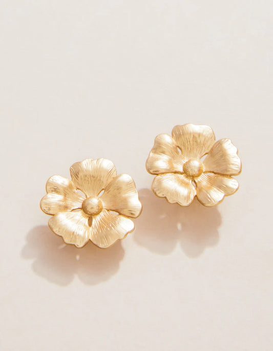 McAllister Stud Earrings Gold