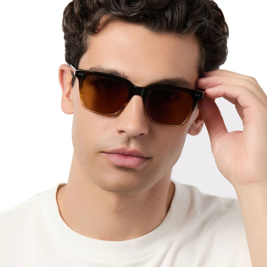 Billie Mocha + Brown Polarized Sunglasses