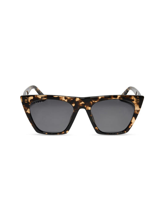 Avril Espresso Tort Sunglasses