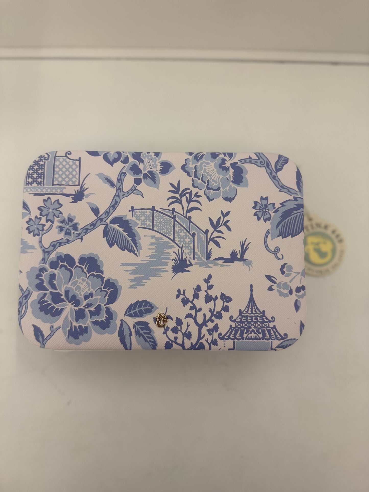 Extra Large Jewelry Travel Jewelry Case Garden Toile