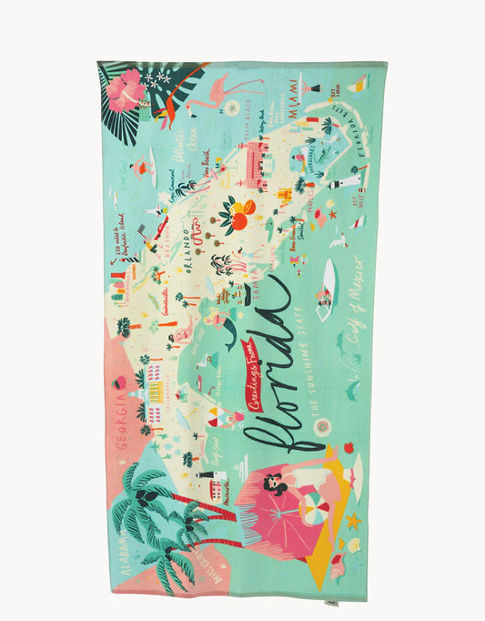 Florida Beach Towel