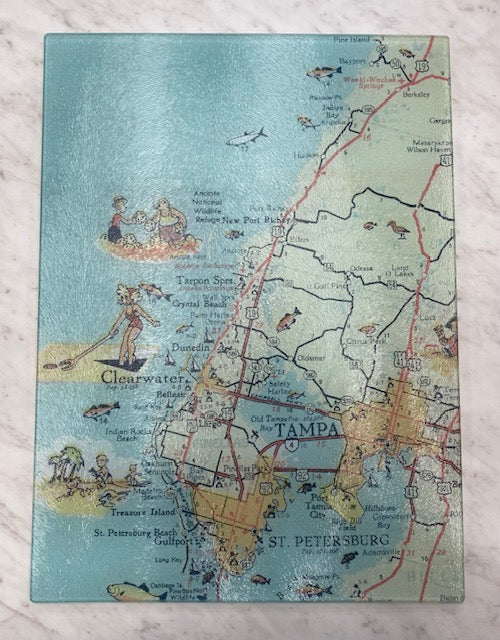 Tarpon Springs Cutting Board Large