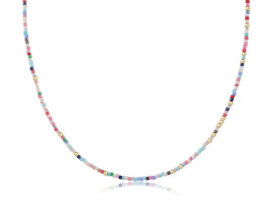 15" Choker Hope Unwritten Gemstone - Hot Mess