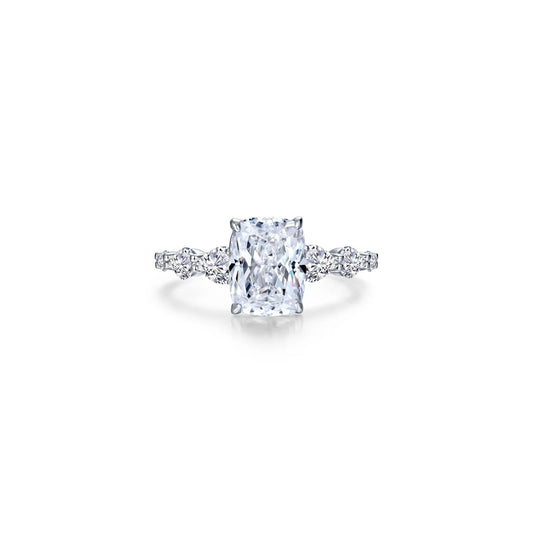 4.81 CTW Cushion-Cut Solitaire Ring