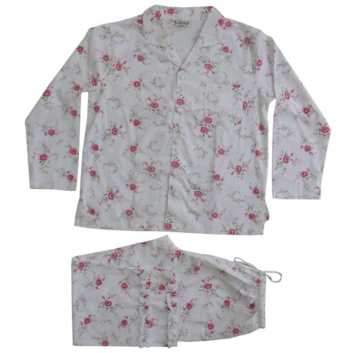 Katie Ladies Rose Print Pyjamas