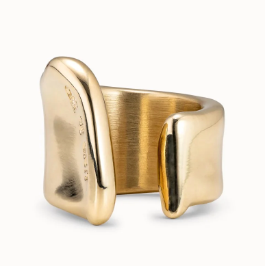 The Crevice Ring Gold 18