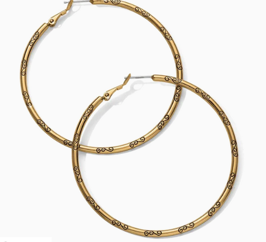 Grand Gold Hoop