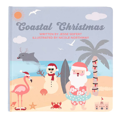 Lucy's Room Coastal Christmas Board Book