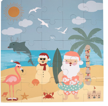 Lucy's Room Coastal Christmas Puzzle