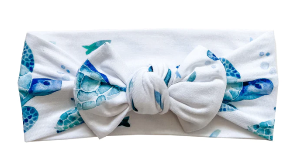 Manatee Headband Bow