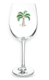 Palm Wine Glass, Stemmed