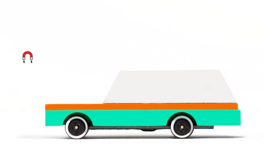 Teal Wagon Candylab