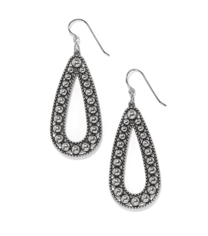 Pretty Tough Pierced Tear Drop Earrings