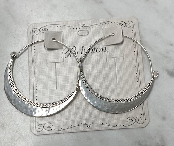 Palm Canyon Silver Hoops