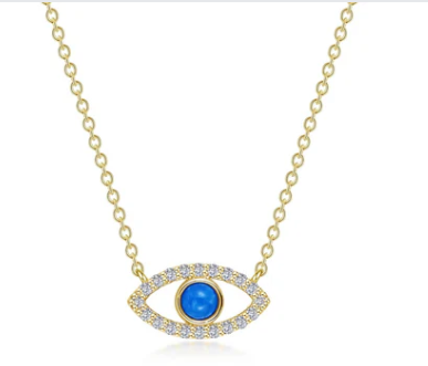 Turquoise Evil Eye Necklace