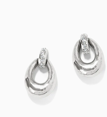 Meridian Orbit Oval Mini Post Earrings