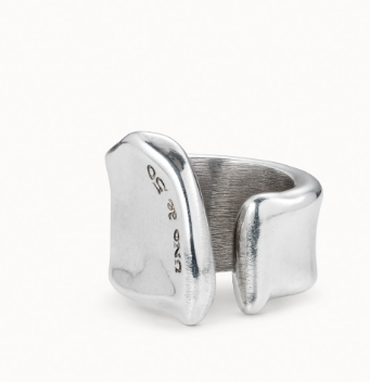 CREVICE RING SILVER