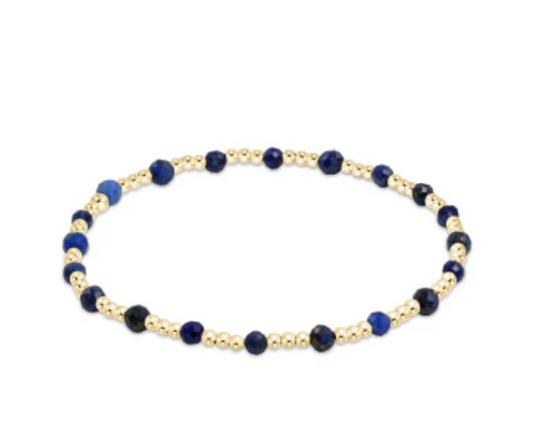 Enewton - Extends - Gemstone Gold Sincerity Pattern 3mm Bead Bracelet