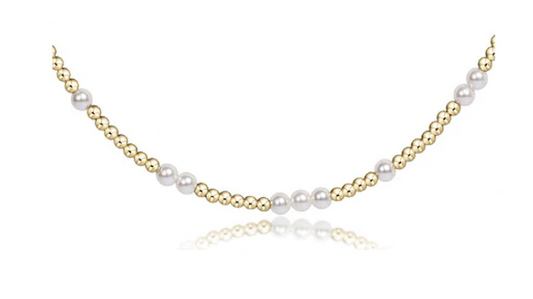 17” Choker Hope Unwritten-3mm Pearl