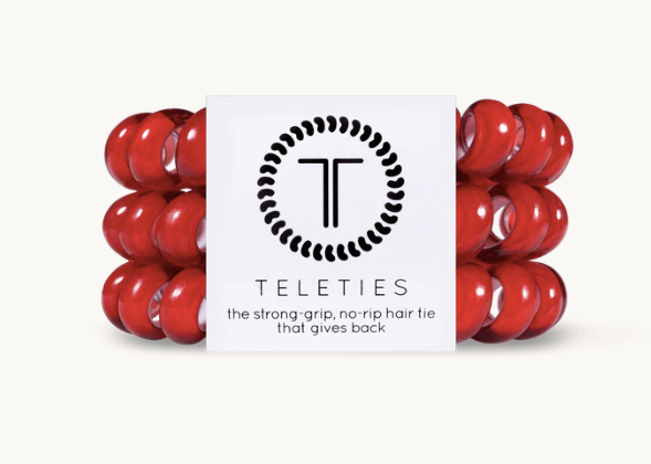 Scarlet Red Small Teleties