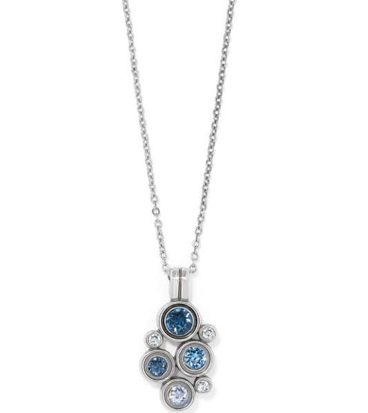 Constella Cluster Blue Necklace