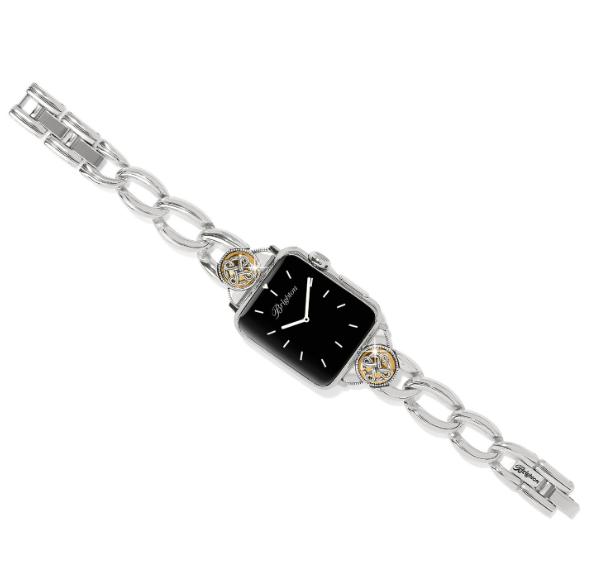 Interlok Noir Two Tone Watch Band