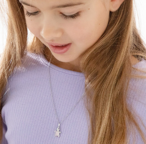 Adorable Turtle Children's Pendant Necklace