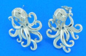 Octopus Earrings
