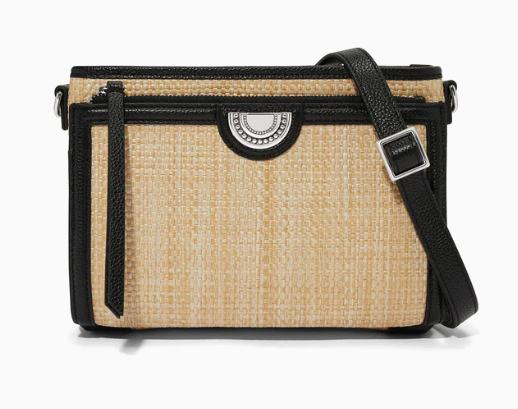 Jordyn Straw Cross Body Organizer