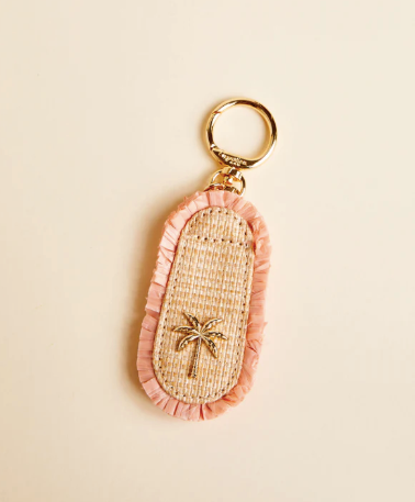 Magnetic Hat Holder Clip Palm Tree/Pink